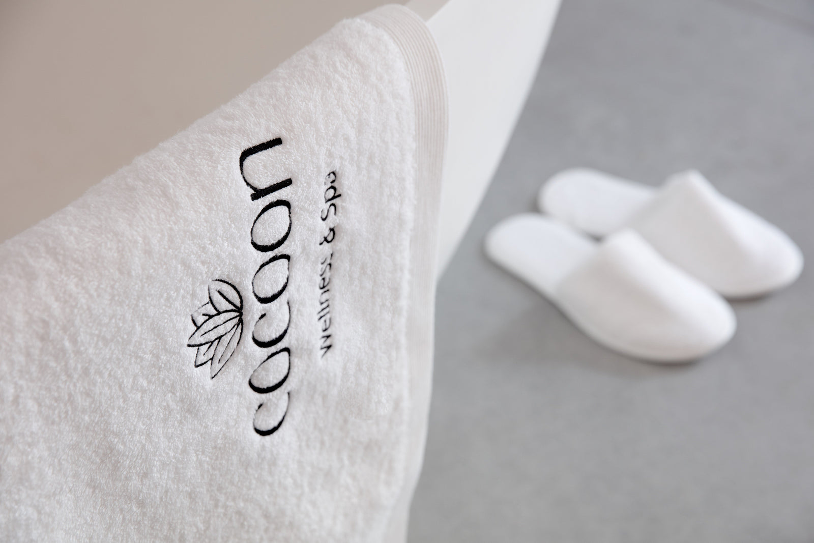 Sauna handdoek met logo