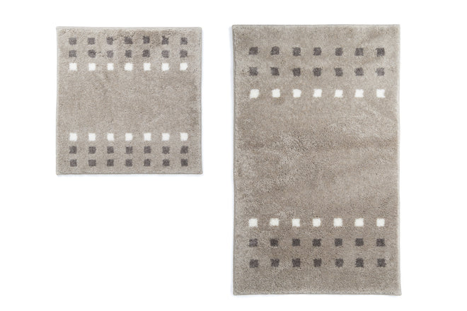 Brica Badmat Set met Toiletmat Zand