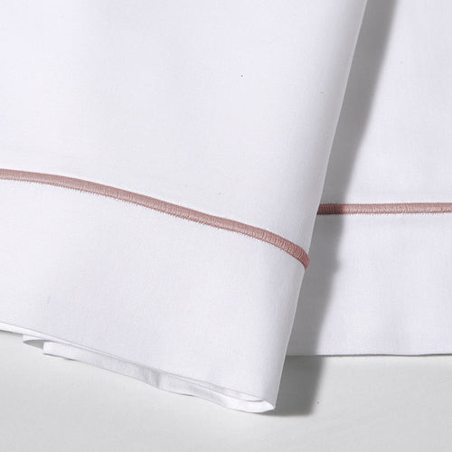Percale Katoen Wit - Gekleurde Bourdon