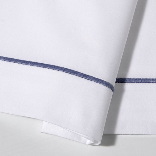Percale Katoen Wit - Gekleurde Bourdon