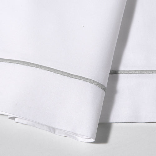 Percale Katoen Wit - Gekleurde Bourdon