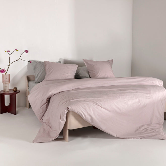 Washed Percale -  Mauve