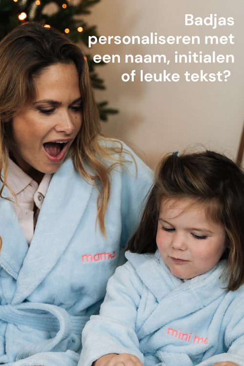 Teddy Kids Badjas Sky Blue