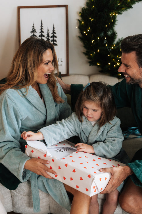 Teddy Kids Badjas Sea Green