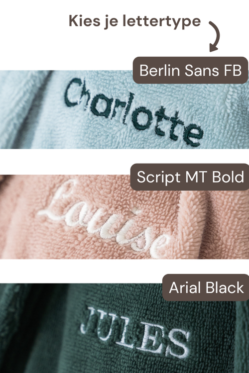 Teddy Badjas Met Kap - Sea Green