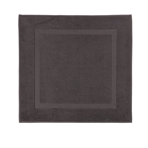 Handoek-en Badmatset Grey Charcoal