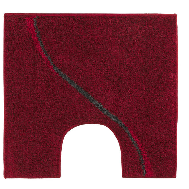 Carve WC mat Red