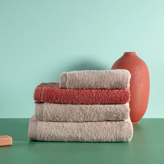 Como Handdoek Brick Red