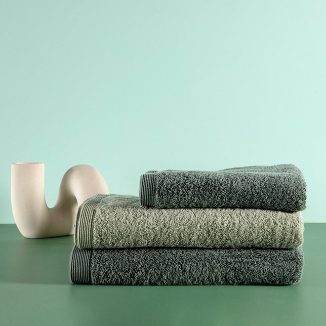 Como Handdoek Olive Green
