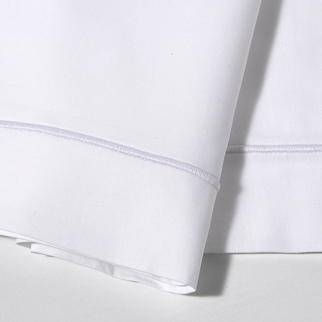 Percale Katoen Wit - Witte Bourdon