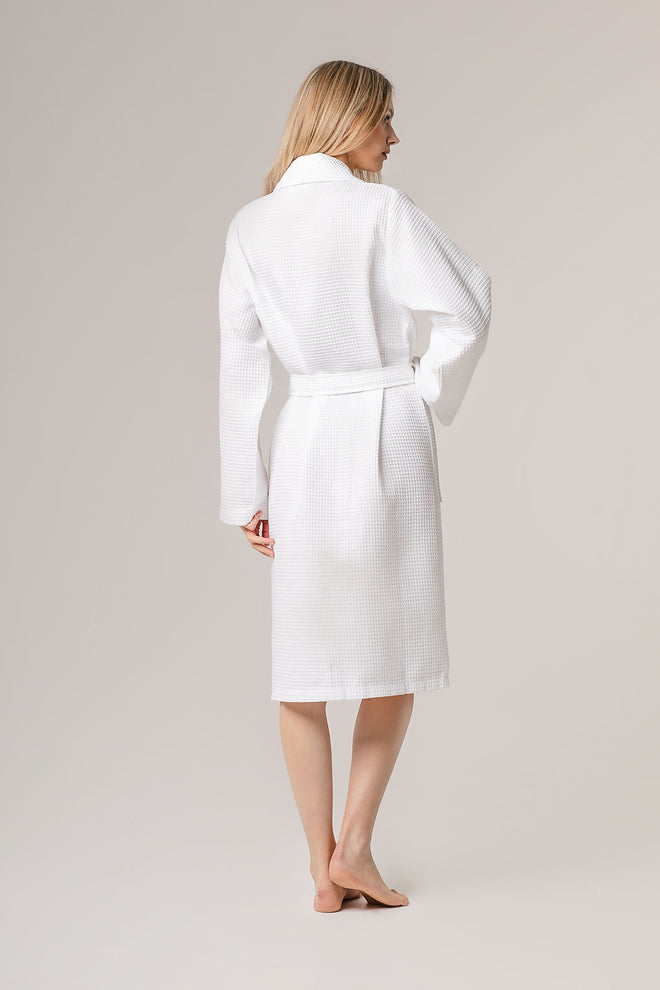 Kos | Wafel Badjas - White