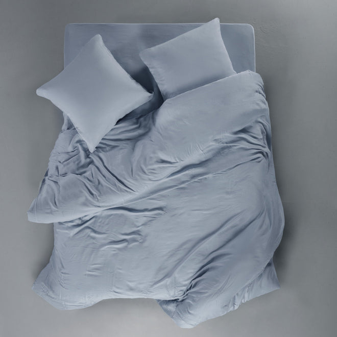 Tencel Satijn - Sky Blue