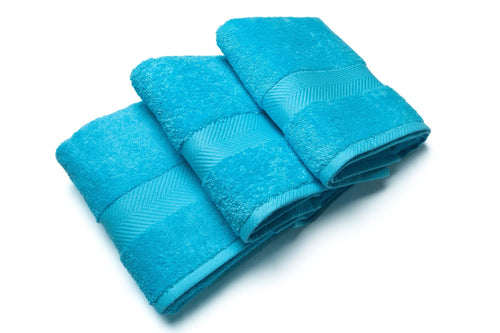 royal touch towel blue