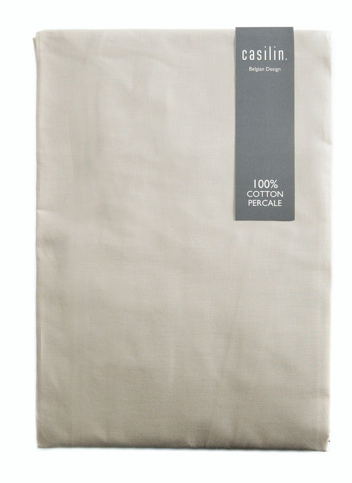 Royal Percale Hoeslaken - Beige