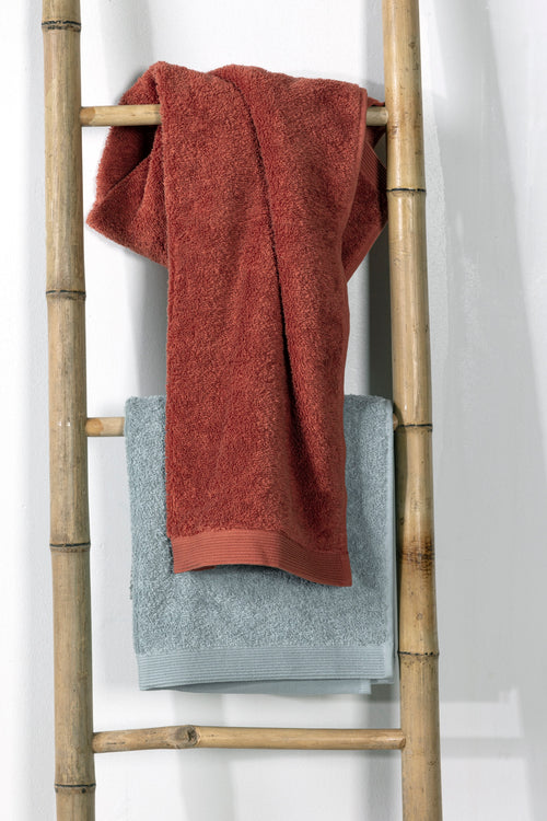 3 Como Handdoeken 50x100cm - Terracotta
